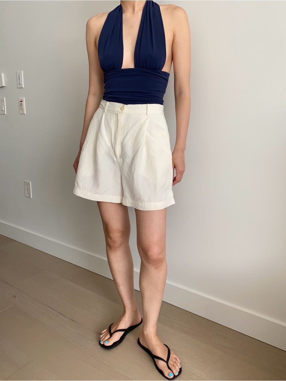 Hey jude vintage linen short
